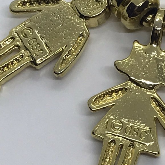 Girl and boys GSC pendants Long Ball chain necklace 29 Inches Red Green Purple - Picture 4 of 12